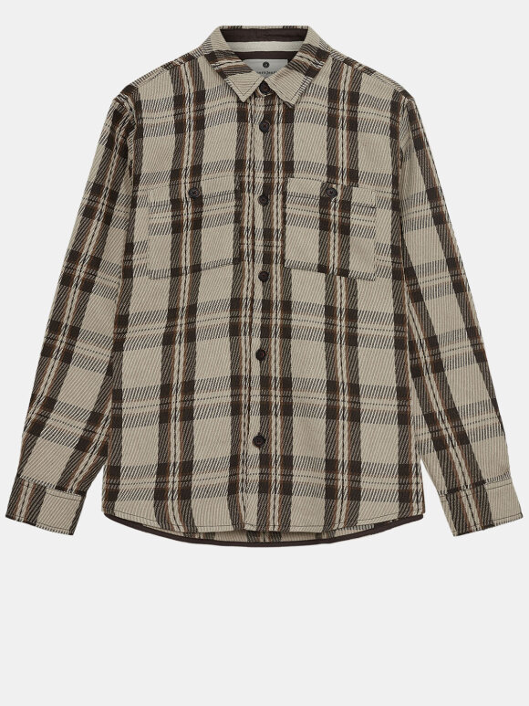 Aklouis twill check shirt Incence