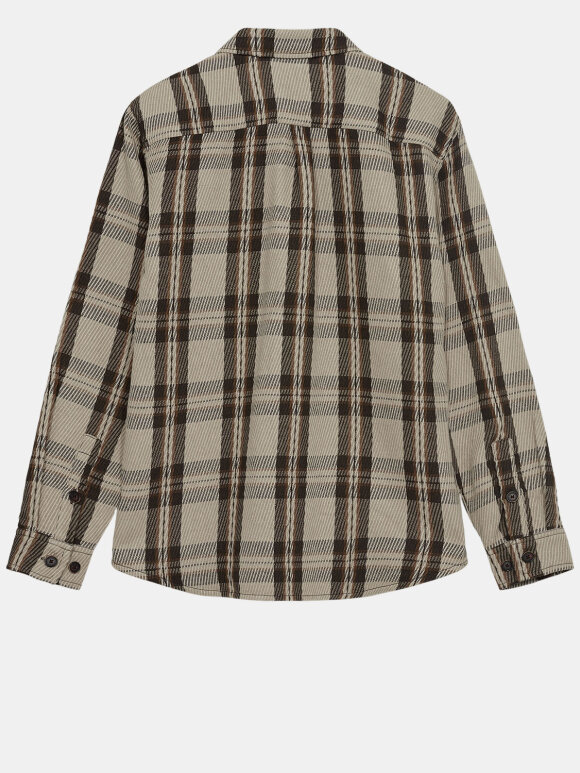 Aklouis twill check shirt Incence