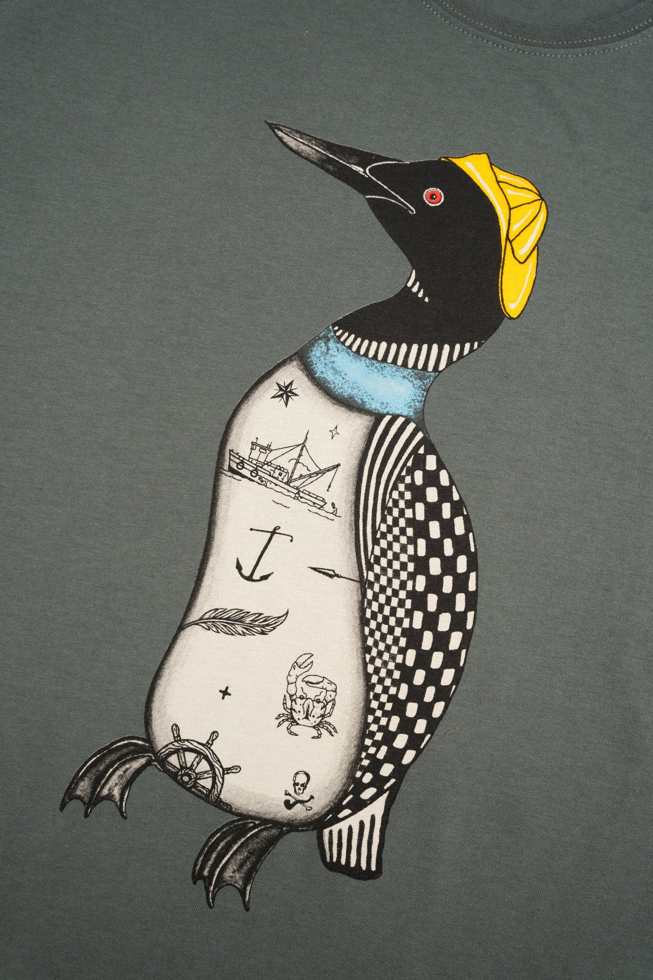 T-shirt plongeur du Nord
