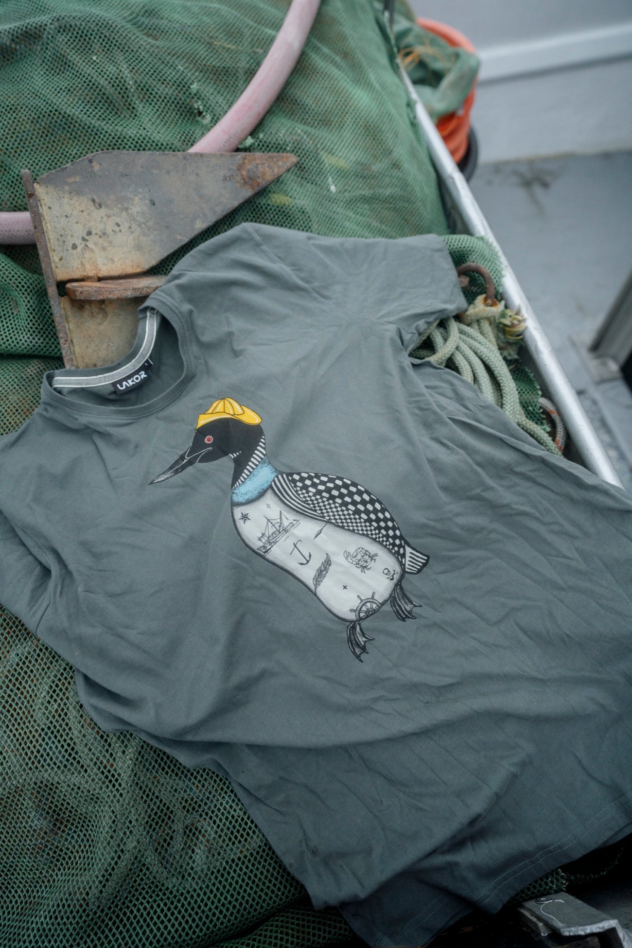 T-shirt plongeur du Nord