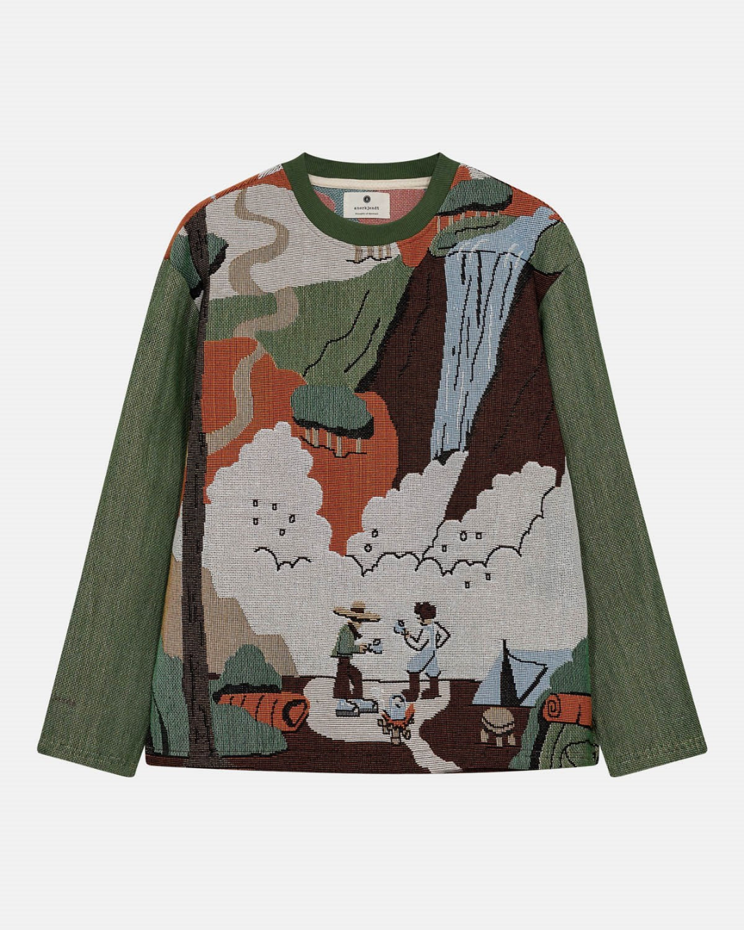 Akknut Intarsia knit