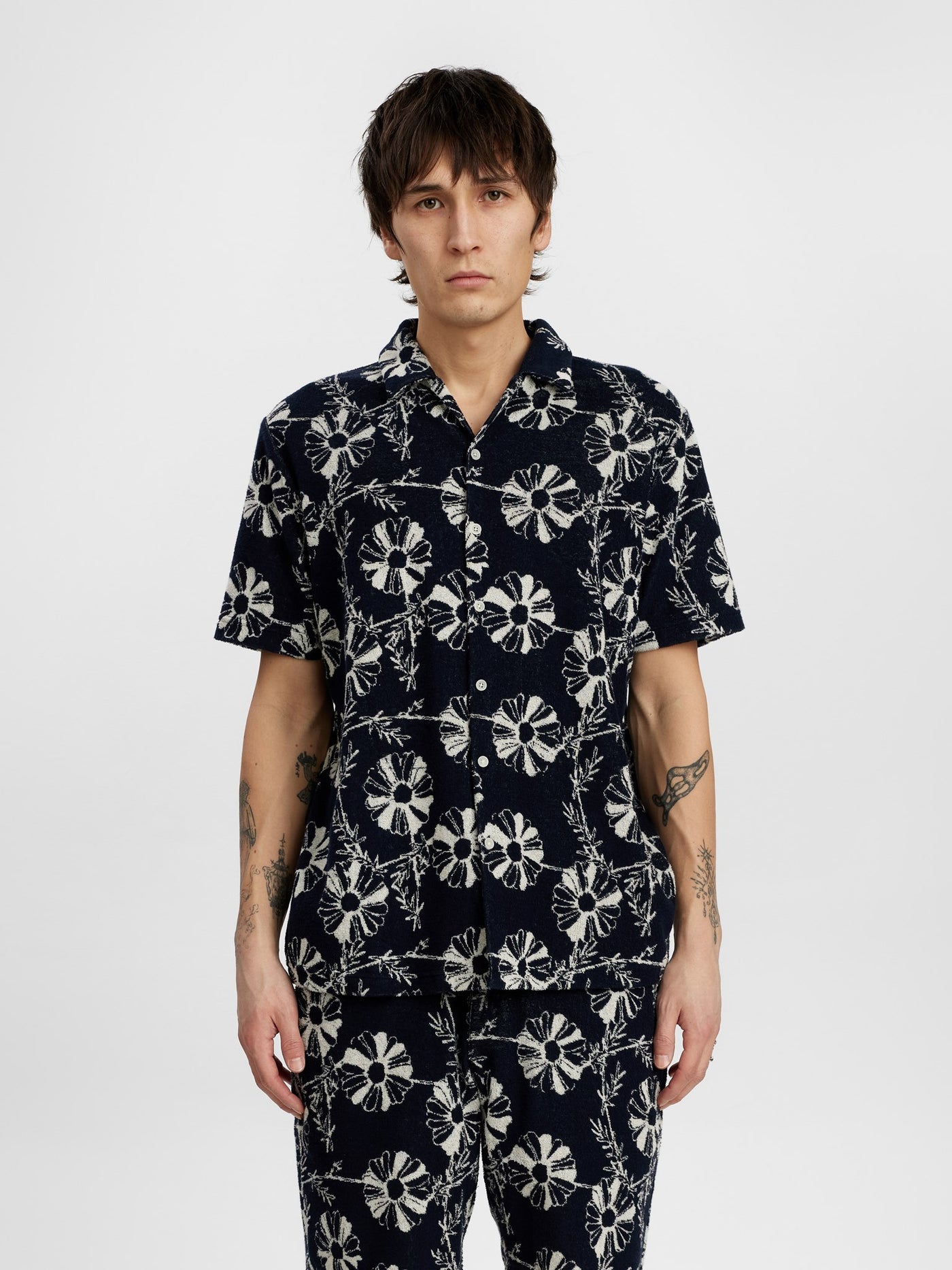 Akleo frotte aop shirt