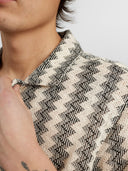Akleon jacquard s/s shirt