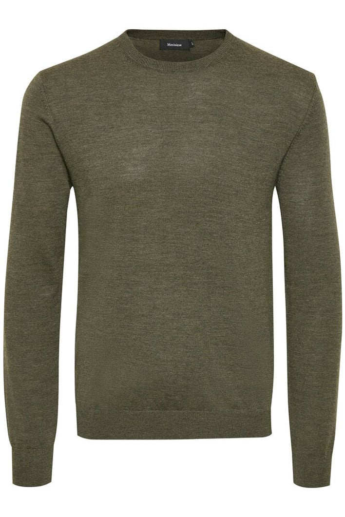 Margrate 100% merino ronde hals