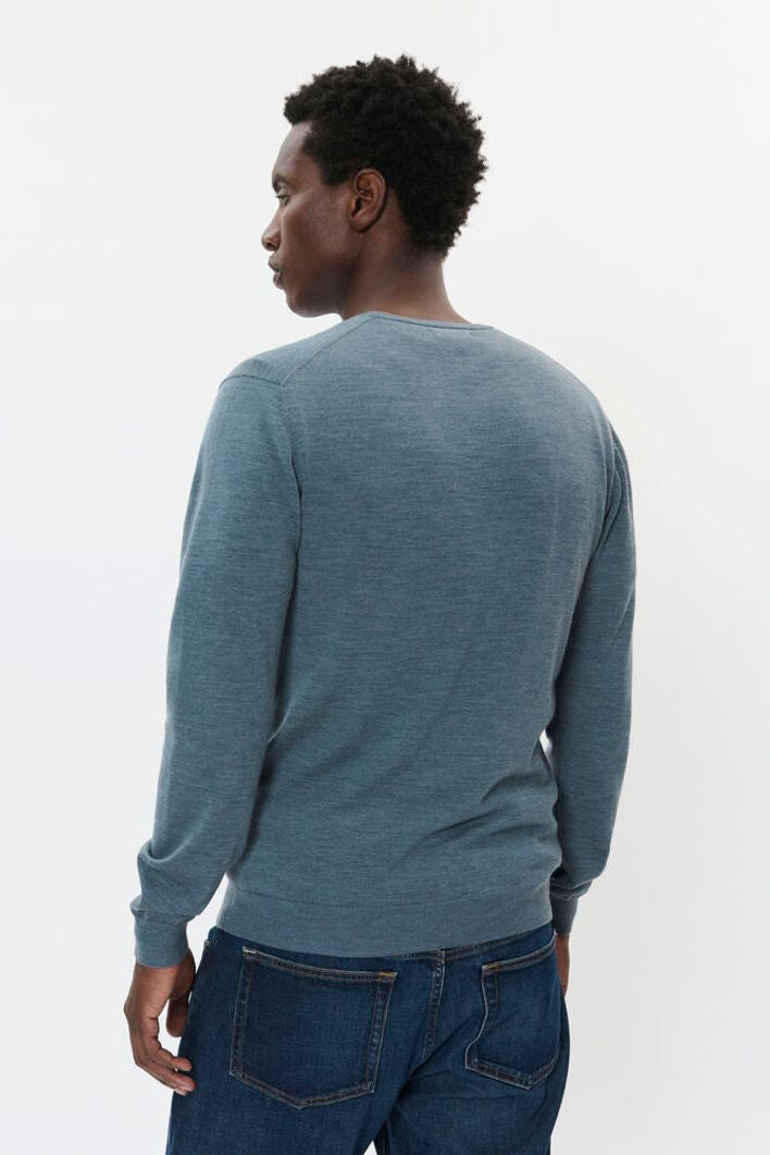 Margrate 100% merino ronde hals
