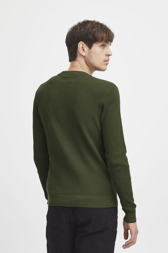 CfKarlo structured crew neck knit