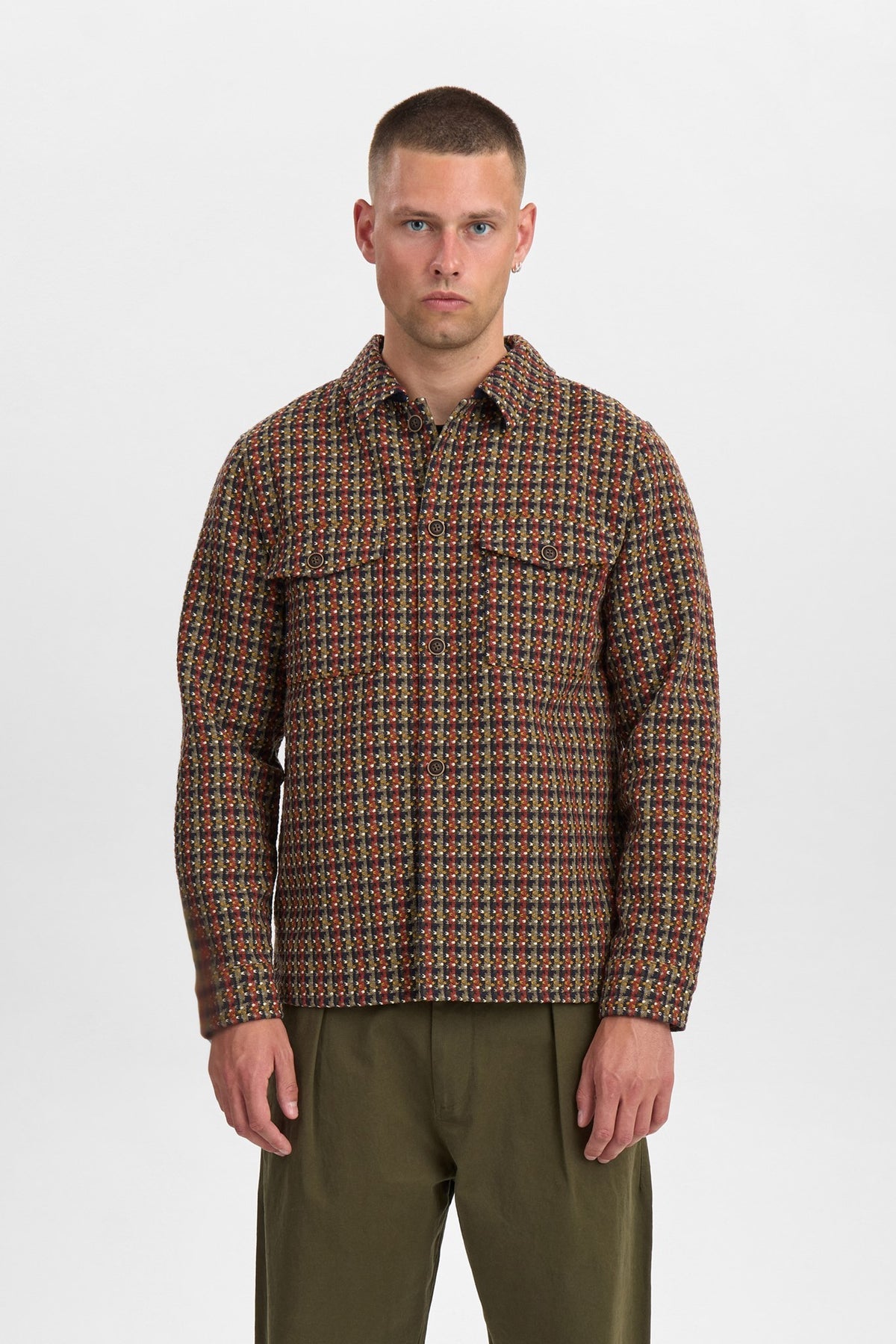 Akoscar new multi col overshirt