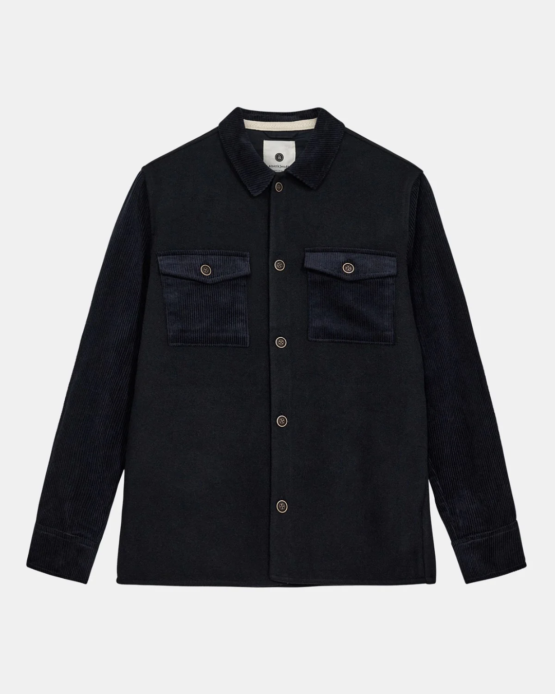 Akoscar cord mix overshirt