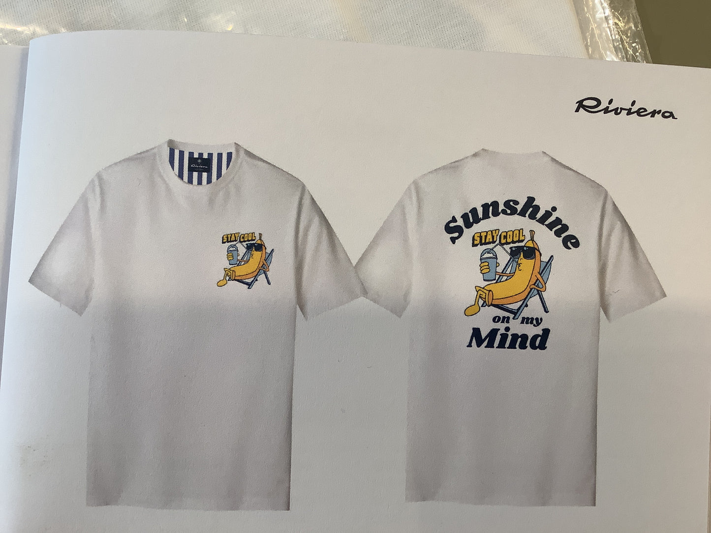 Riviera banana t-shirt