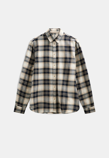 akleif viscose check shirt