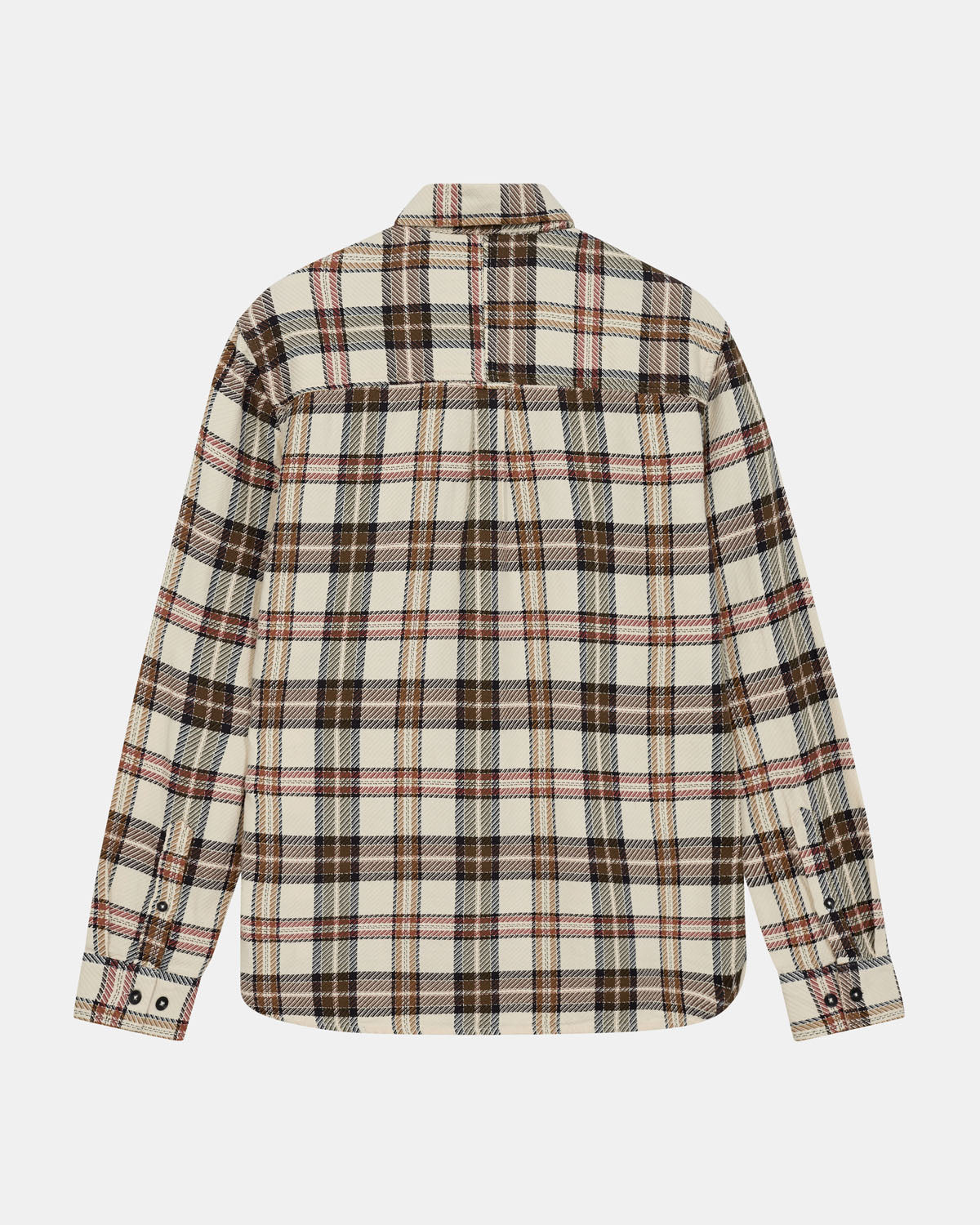 akleif twill check shirt