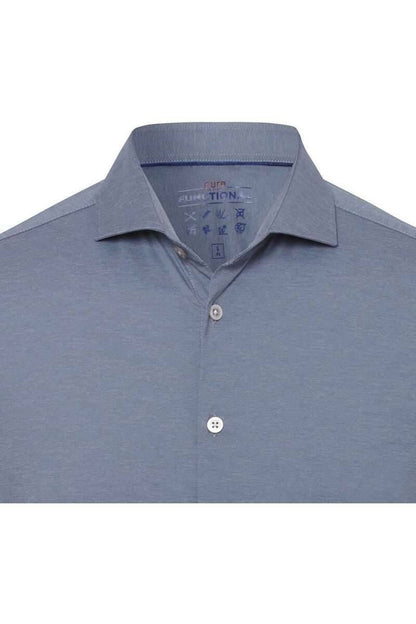 'PURE' functional shirt mid blue