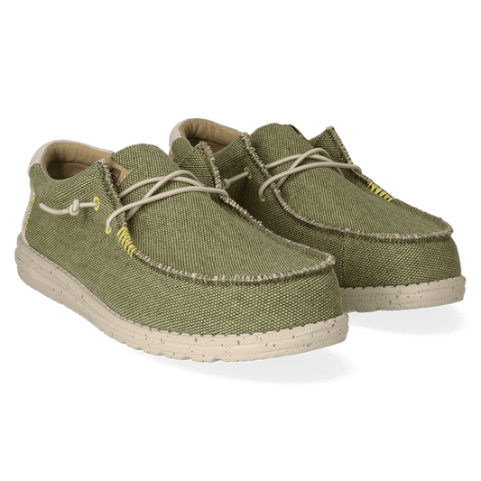 Wally coastline jute olive green
