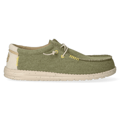 Wally coastline jute olijfgroen