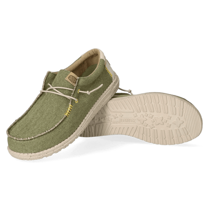 Wally coastline jute olijfgroen