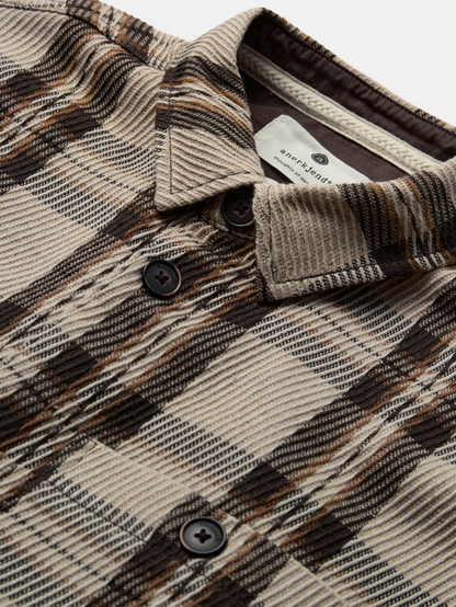 Aklouis twill check shirt Incence