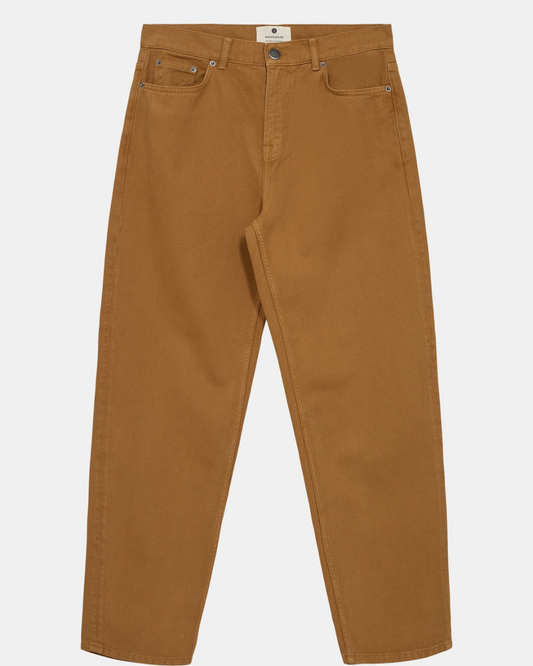 Akjanic garment dyed pants wood thrush
