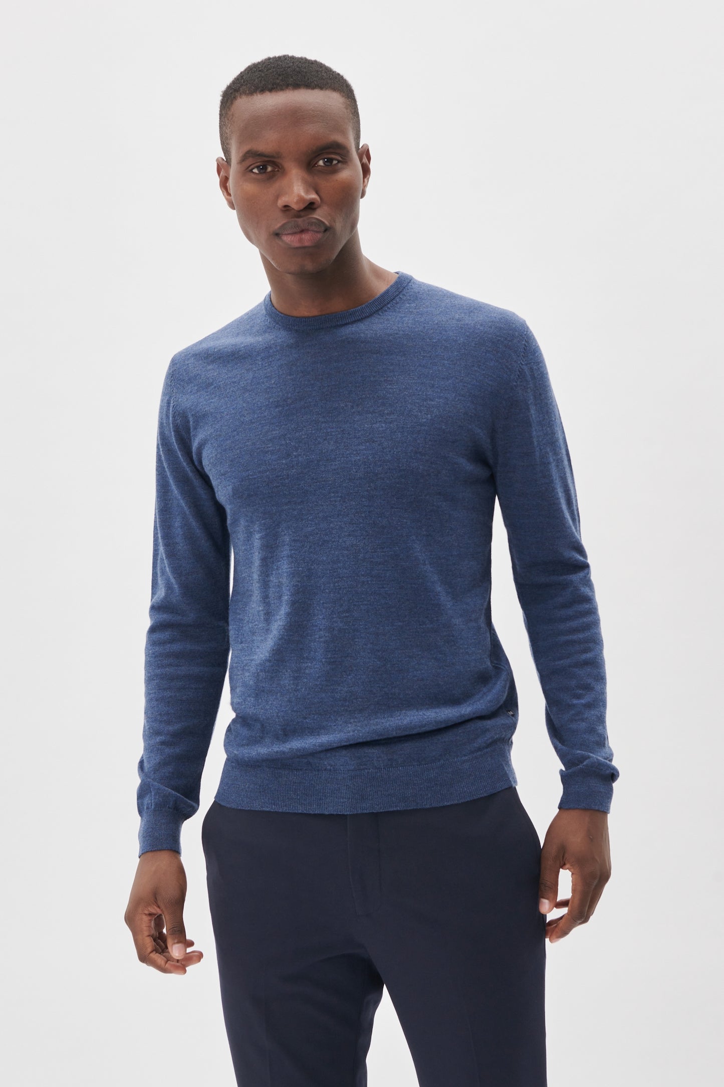 Margrate 100% merino ronde hals