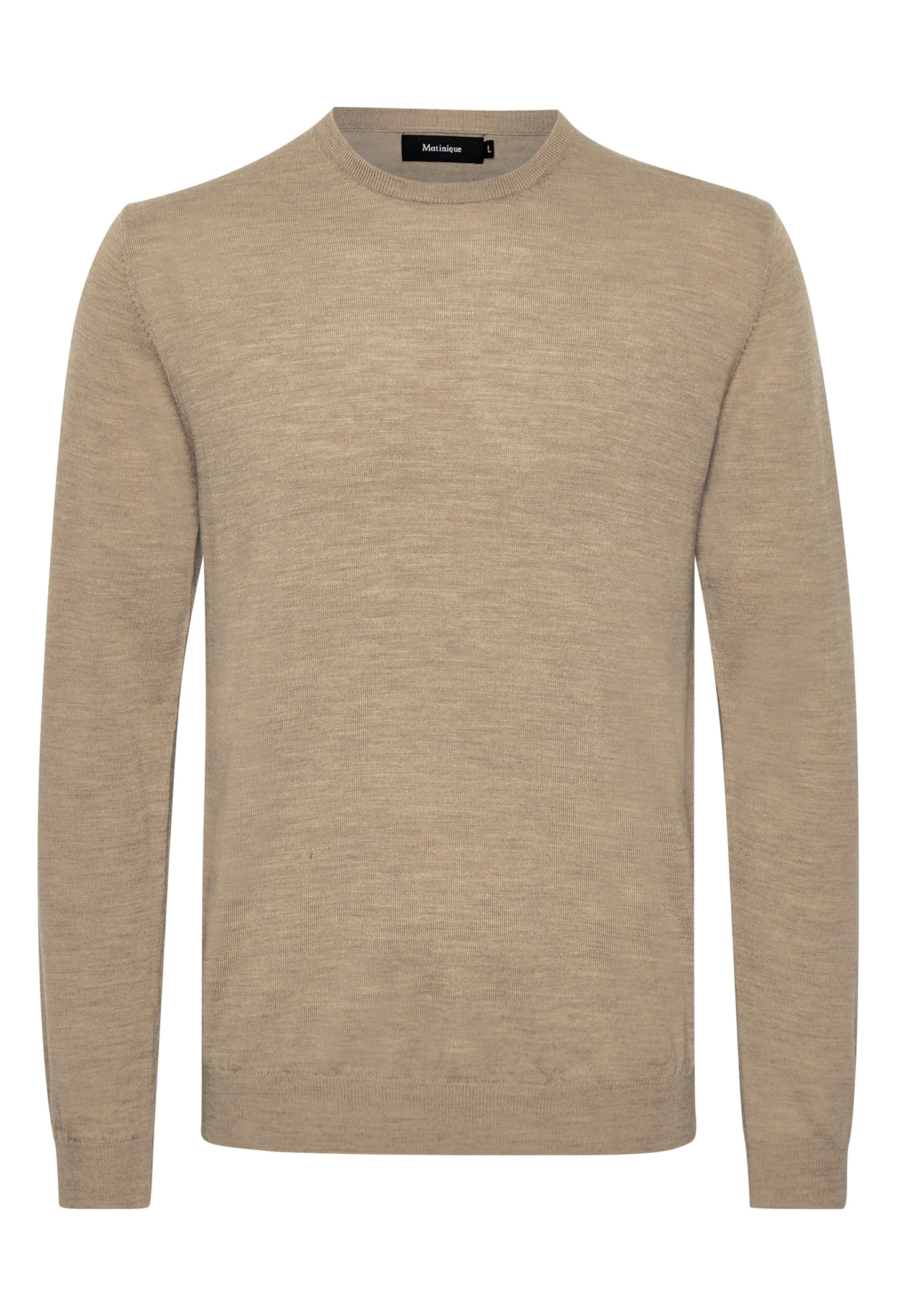 Margrate 100% merino ronde hals