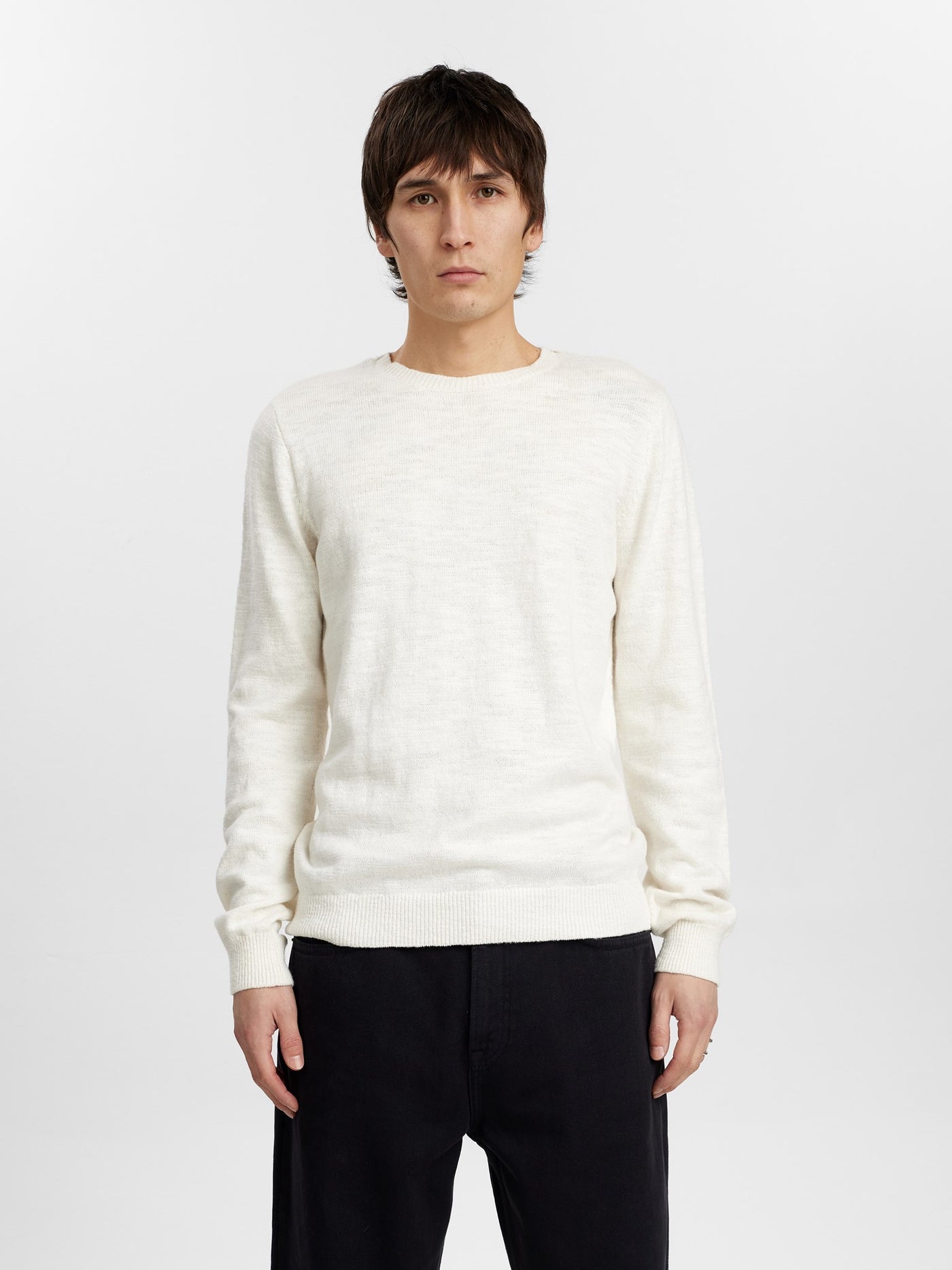 Aksune cot/lin knit