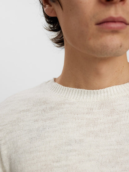Aksune cot/lin knit