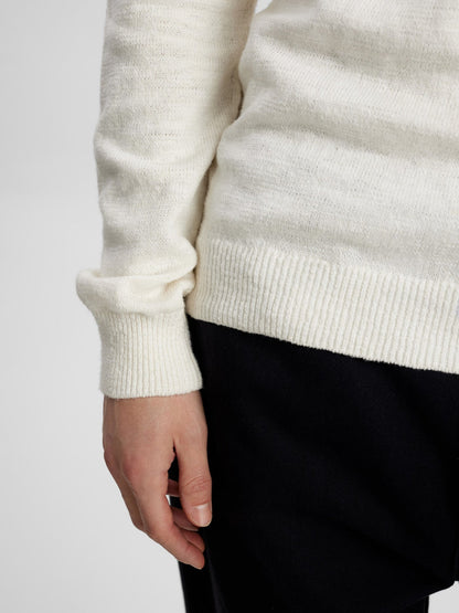 Aksune cot/lin knit