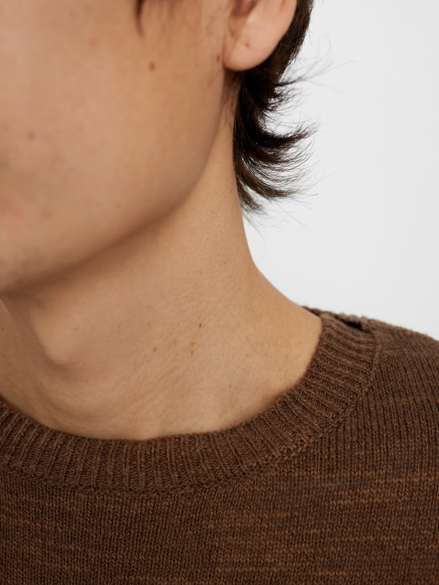 Aksune cot/lin knit