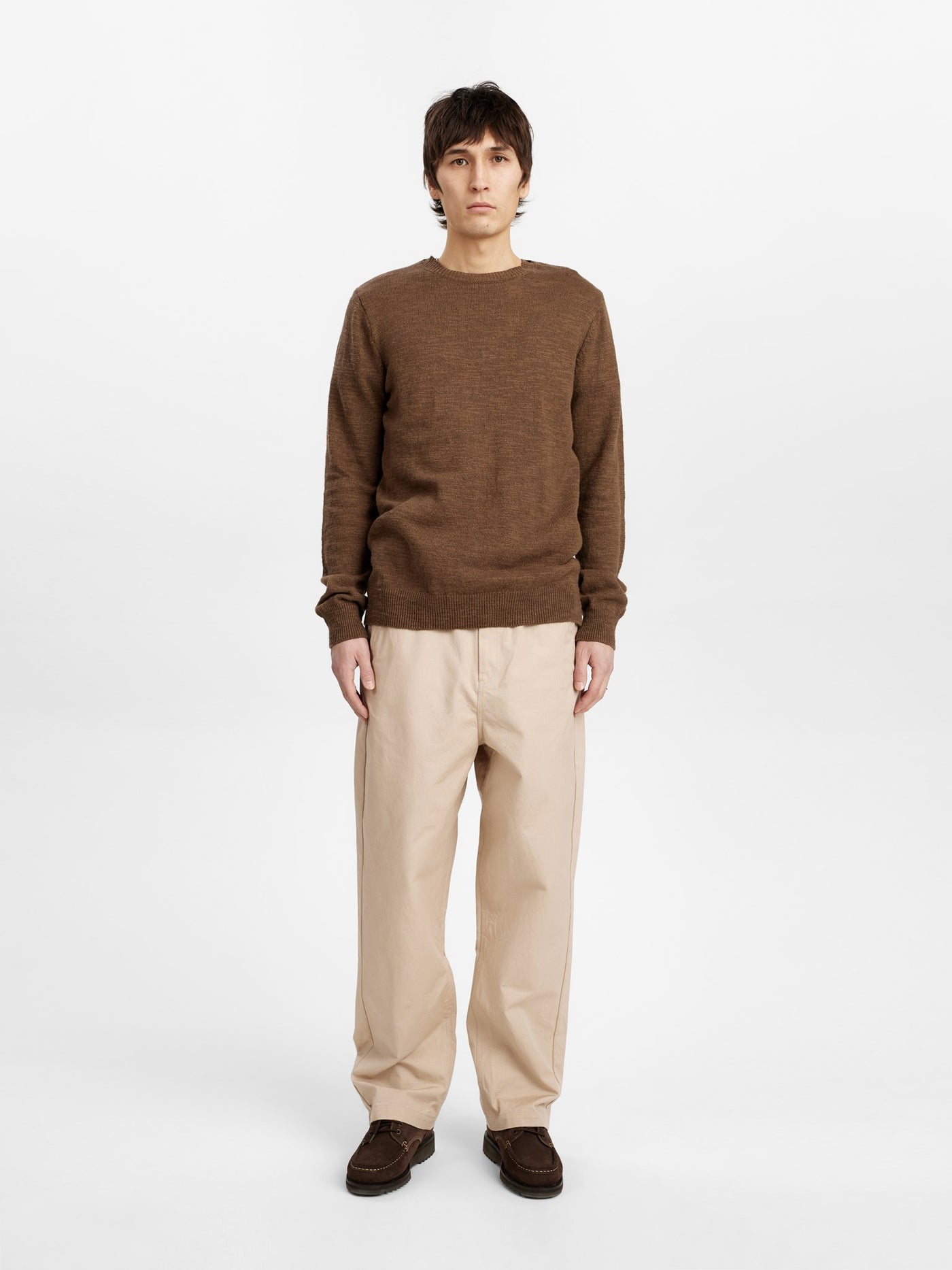 Aksune cot/lin knit