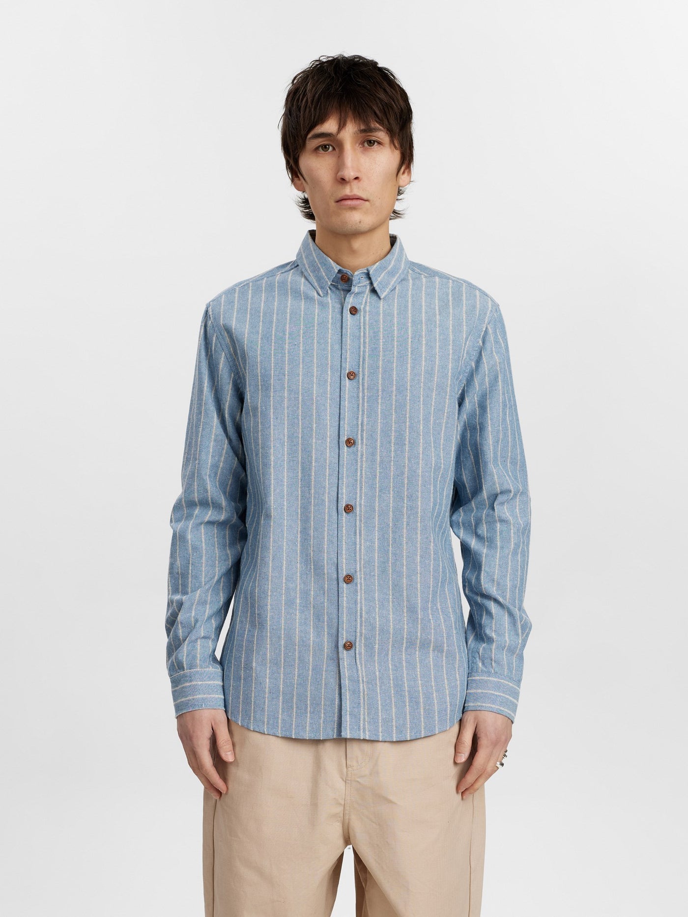 Akleif ls stripe shirt