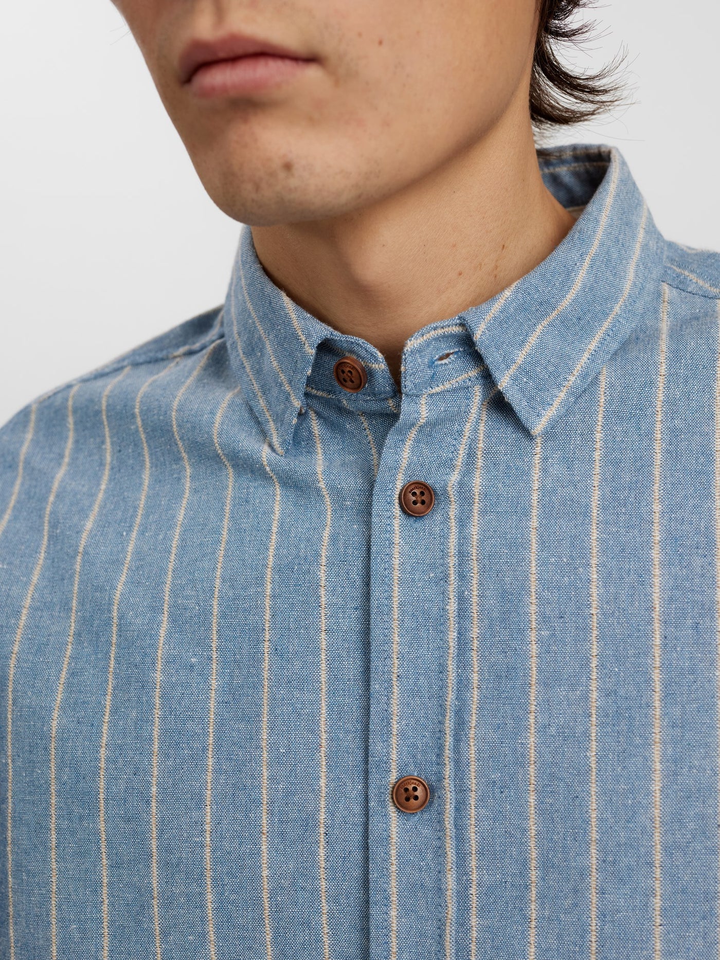 Akleif ls stripe shirt