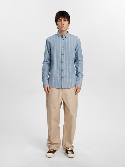 Akleif ls stripe shirt