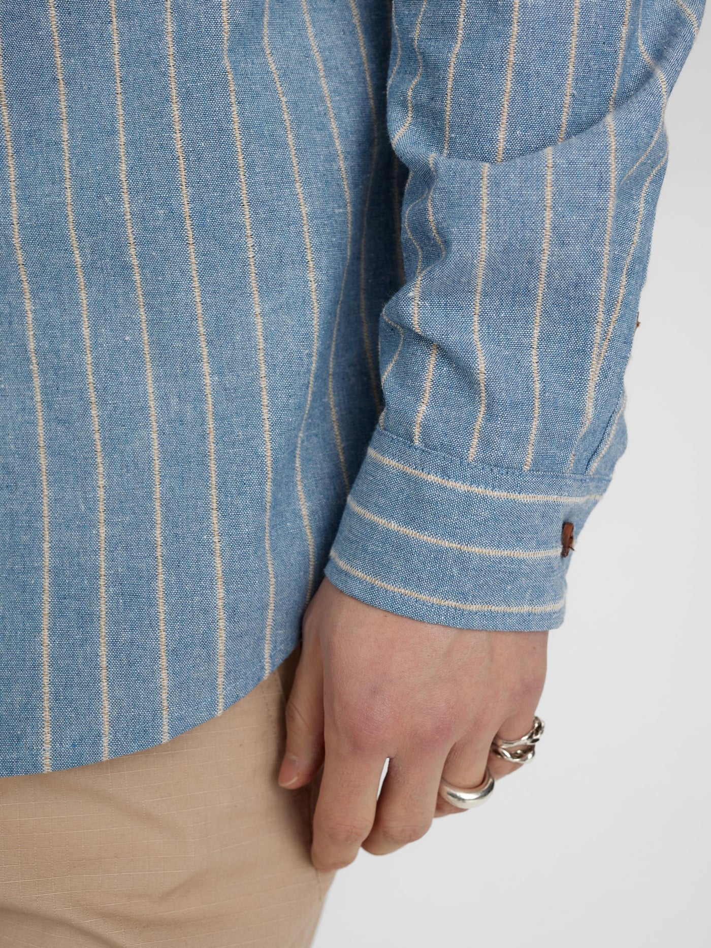 Akleif ls stripe shirt