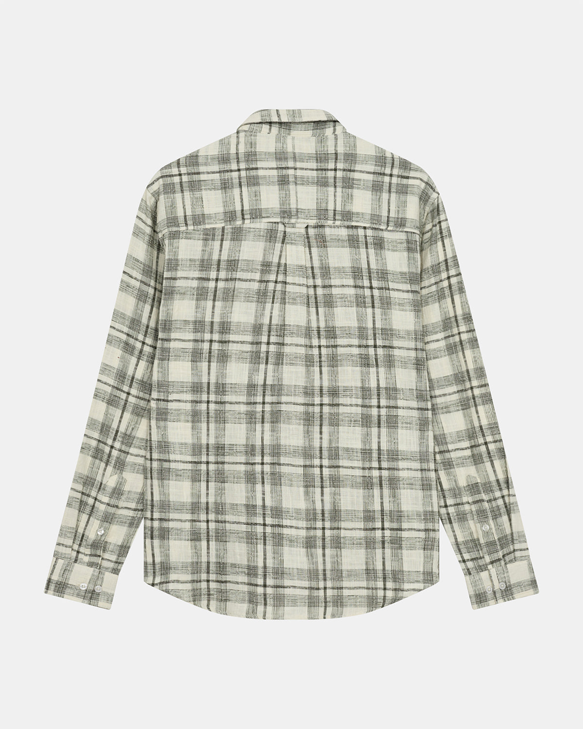 Akleif cot/lin check shirt
