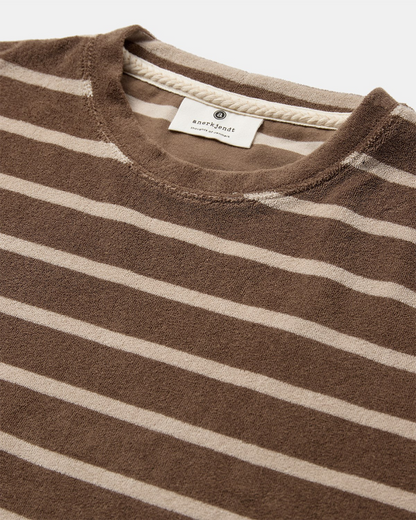 Akkikki frotte stripe tee