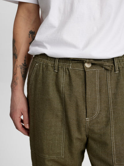 Akjan Twill contrast pants