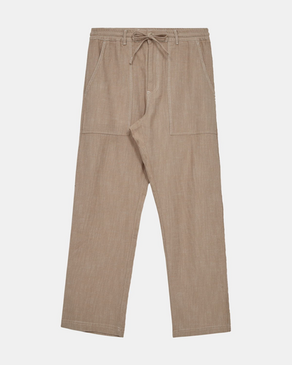 Akjan Twill contrast pants