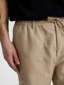 Akjan Twill contrast shorts