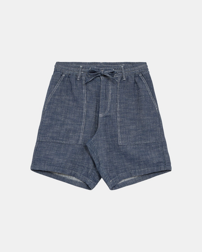 Akjan Twill contrast shorts