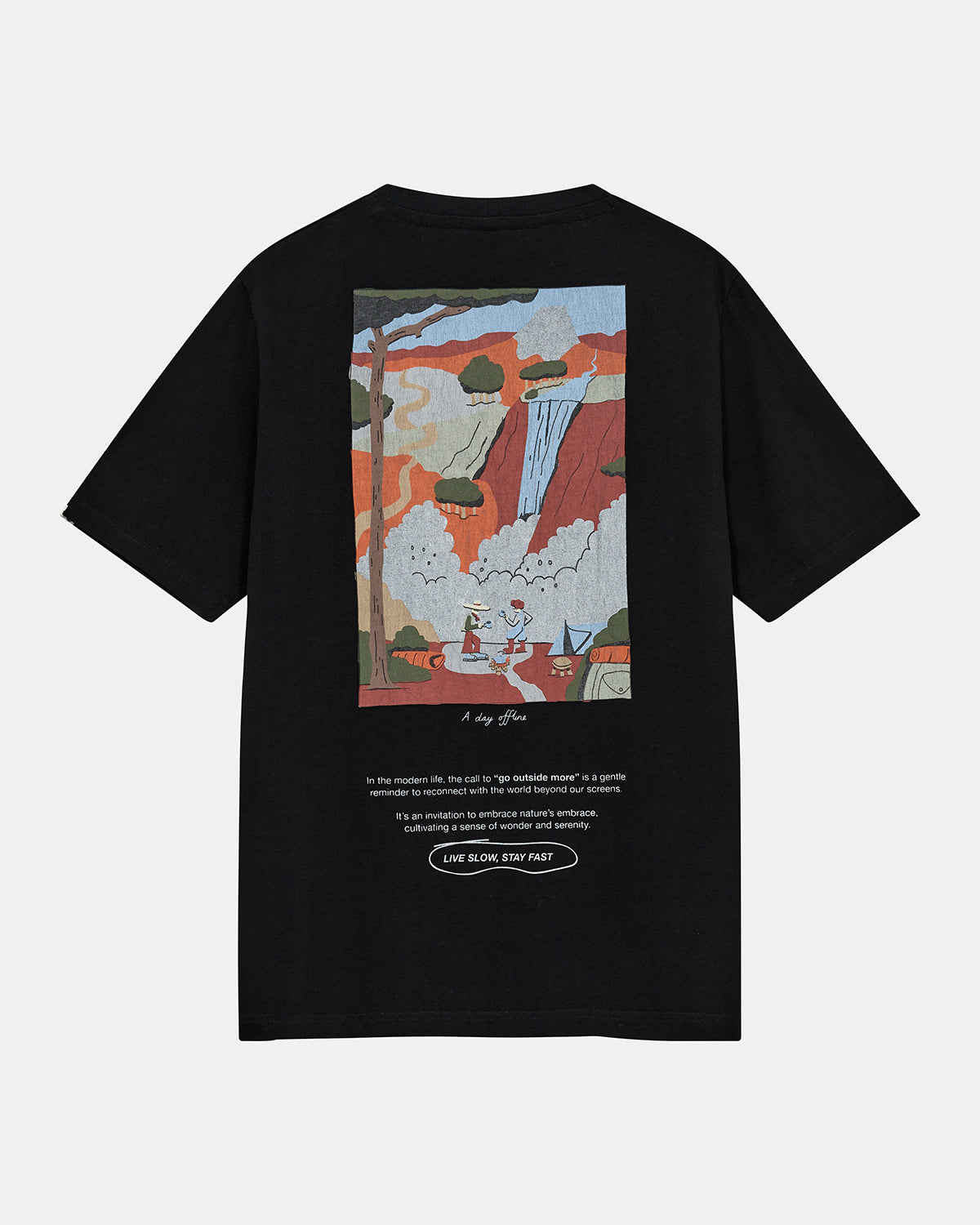 Akkikki go outside more ss tee
