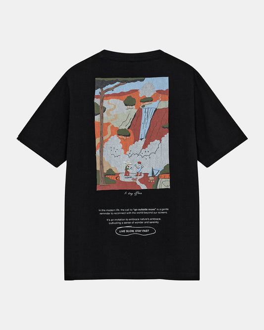 Akkikki go outside more ss tee