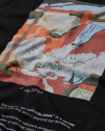 Akkikki go outside more ss tee