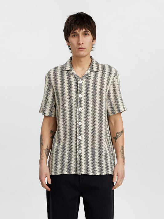 Akleon jacquard s/s shirt