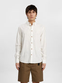 Akleif ls cot/lin shirt