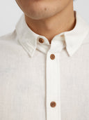 Akleif ls cot/lin shirt