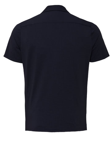 PURE functional H.Tico waffle hemd korte mouw