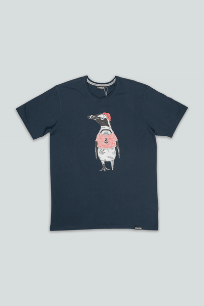 African Penguin T-shirt blueberry