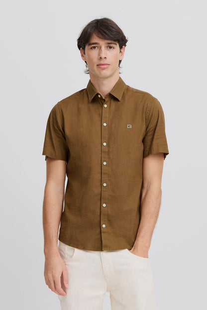 CFaksel SS linen mix shirt