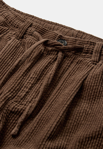 Akjan Cord pleat pants