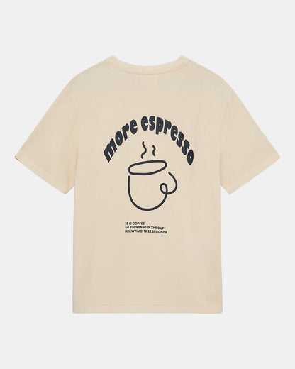 Akvillads espresso print ss tee