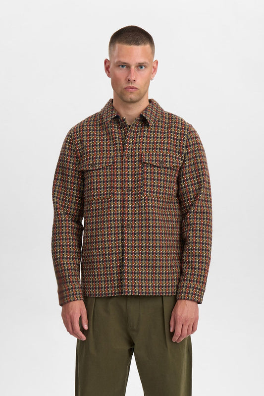 Akoscar new multi col overshirt